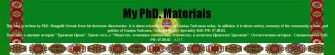 My PhD Materials, Dr. Ownuk H.